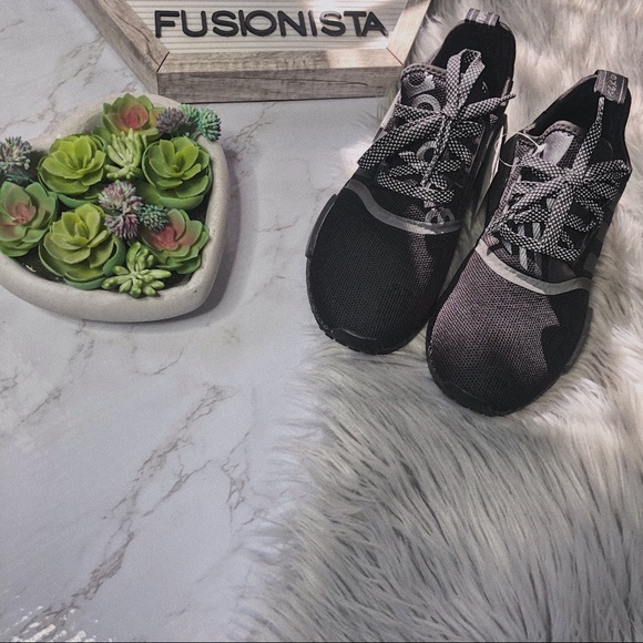 NWT 🍭 Rare Adidas NMD R1 Black Special Edition - Picture 3 of 8